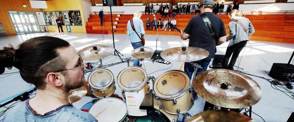 Rock-Konzert von Dandelion in der JVA Gelsenkirchen.