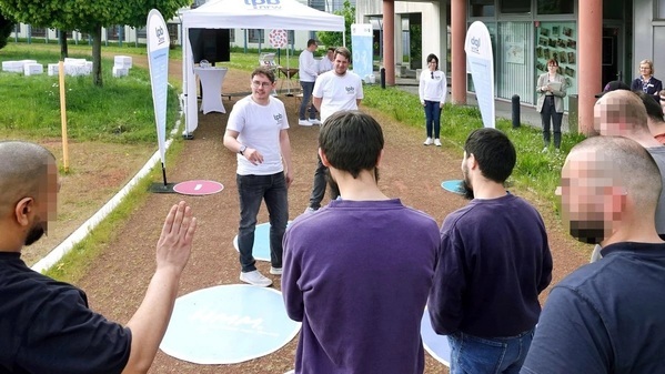 Spielerunde während der Veranstaltung